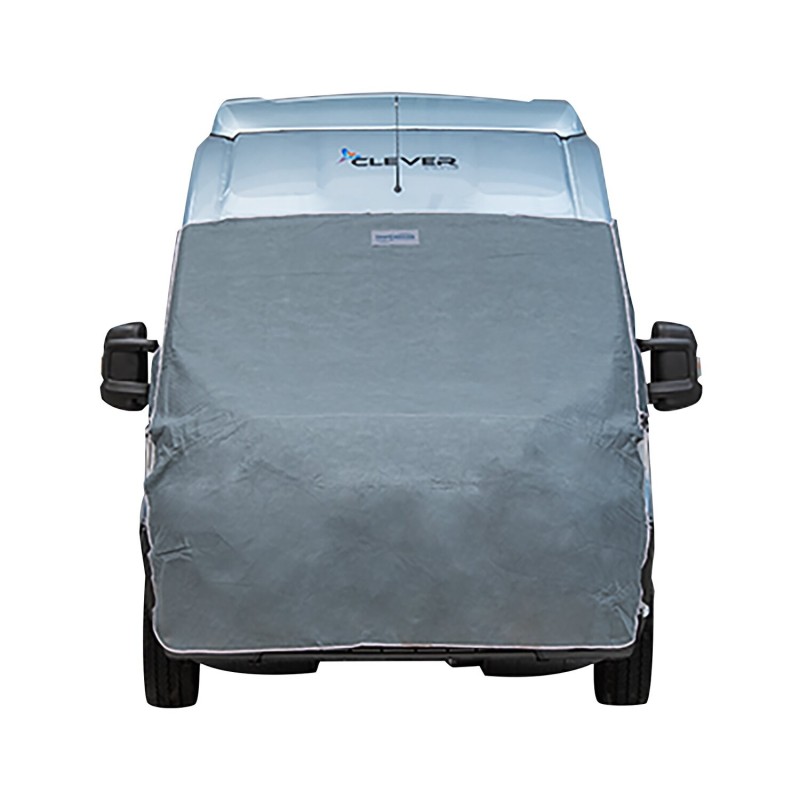 bâche de protection avant wintertime pour master iii à partir de 2019 - hindermann 400502