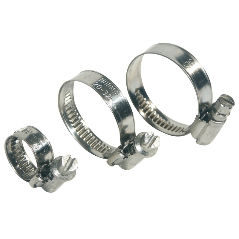 collier plat acier galvanisé pour tuyau diam. 20 mm 395998