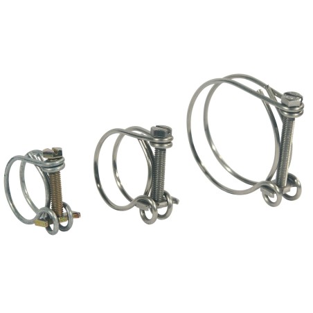 colliers fils inox pour tuyau diam. 20 mm 395197