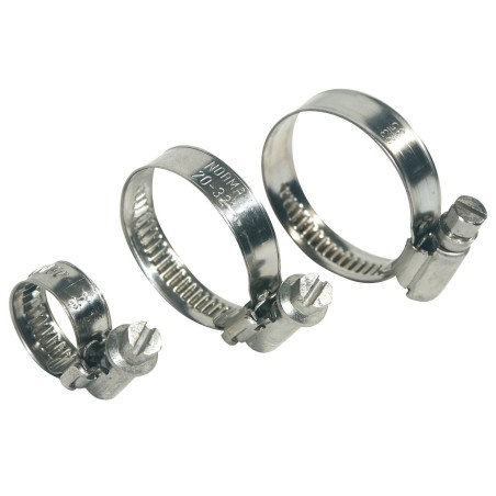 colliers plats collier plat inox pour tuyau diam. 10 mm 395997