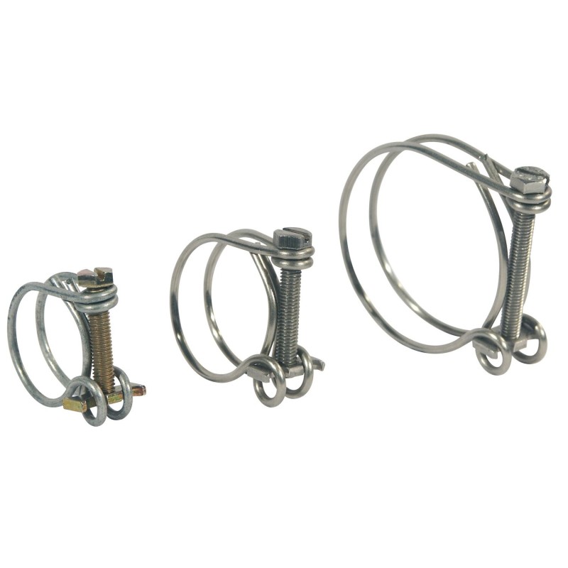 colliers fils inox pour tuyau diam. 40 mm 395199