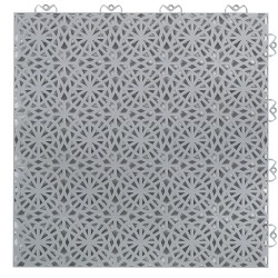 coin de finition gris pour caillebotis xl - bergo 395563