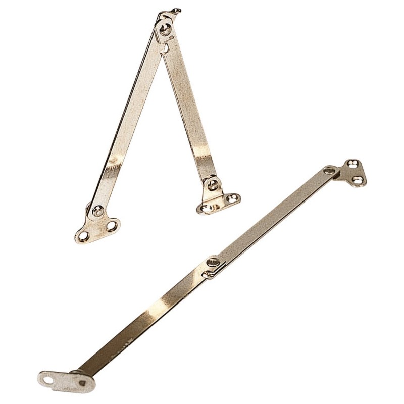 compas de retenue d'abattant longueur ouvert 150 mm 396799