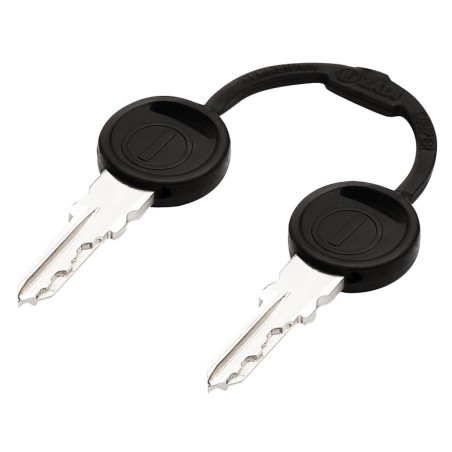 clé de remplacement haute sécurité code 3 - zadi 395603