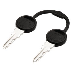 clé de remplacement haute sécurité code 6 - zadi 395606