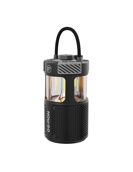 Lampe / enceinte de camping rechargeable Follow Light F1 Noire - NOW GO - Générique - 6944044912308