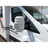 coques bumper de protection pour rétroviseur ford transit à partir de 2014 - blanc - milenco 389524