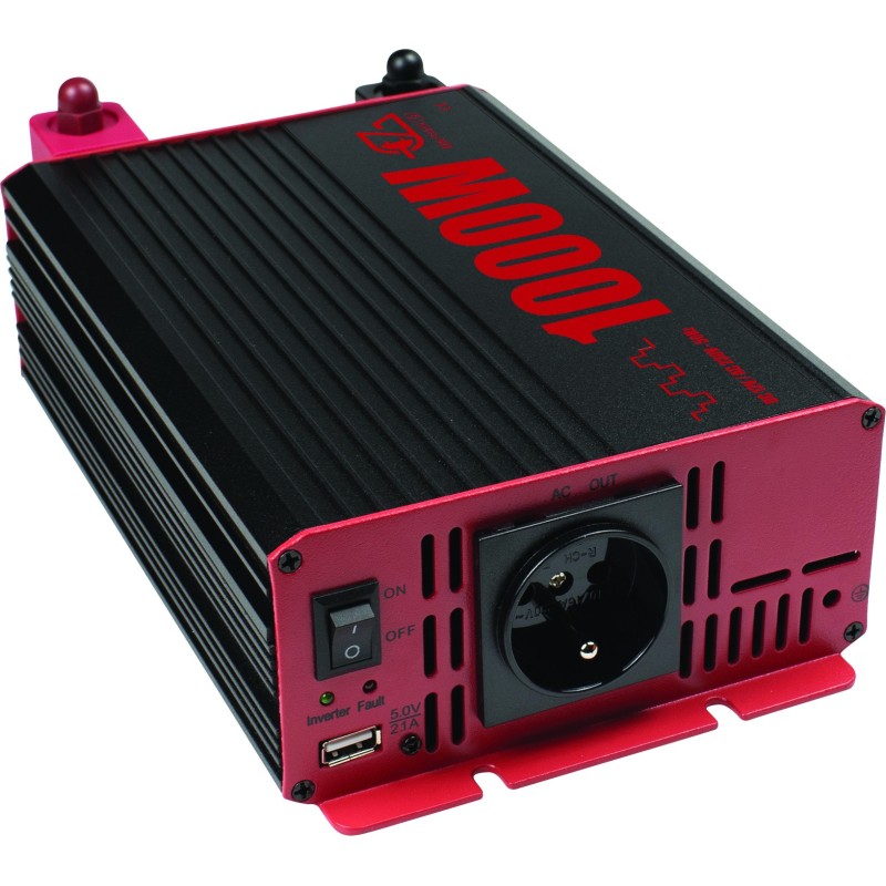 convertisseurs quasi-sinus prise schuko 1000w - eza 408706