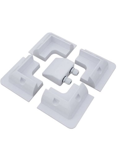 Kit de Fixation blanche pour panneau solaire toit de camping car ou van - Electric-sun -