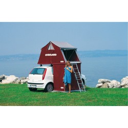 cabine vestiaire pour overland large coloris bordeaux pour voiture classique - autohome 398349