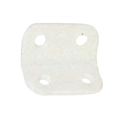 charnière plate nylon sans axe 40 x 40 mm blanche 400458