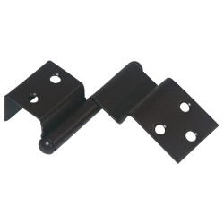 charnière dégondable pour profil de porte gauche grise 396798