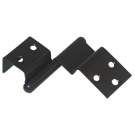 charnière dégondable pour profil de porte gauche grise 396798