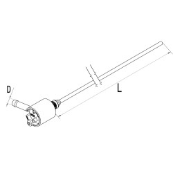 canne de prelevement carburant a visser - webasto 394918