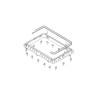 cales de montage midi heki de 43 à 52 mm - dometic 394967