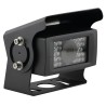caméra de recul filaire 28 leds noire - equinoxe 396168