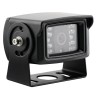 caméra de recul filaire 18 leds noire - equinoxe 396167