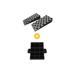 cales wedge + cale roue - milenco 400029