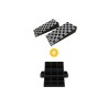 cales wedge + cale roue - milenco 400029