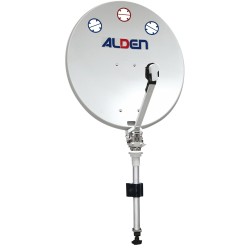 antenne satellite manuelle airpass® 85 démodulateur satmatic-hd fransat - alden 396638