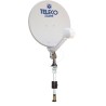 antenne satellite manuelle voyager digimatic g3 65 cm - mât long - teleco 396607