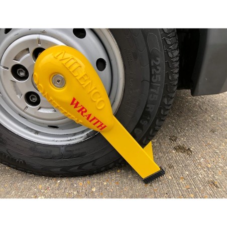 antivol de roues sabot wraith 2 pour caravane - milenco 396795