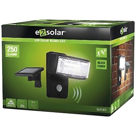 Applique solaire 250 lumens 12 leds détecteur mouvements - EZSOLAR 347021