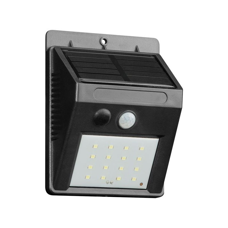 applique murale solaire détecteur de mouvements 270lm - ezsolar 369314