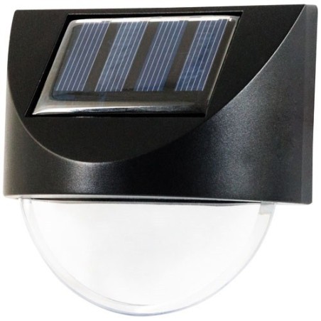 Appliques solaires carrées x 2 blanc chaud - EZSOLAR 347033