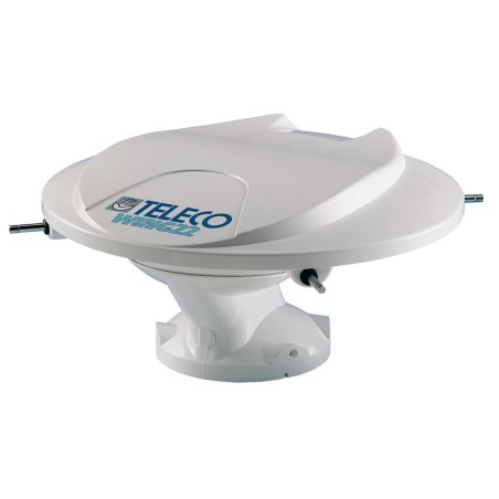 antenne tv omnidirectionnelle wing22 avec amplificateur at412 5g, câble coaxial de 5m - teleco 389816