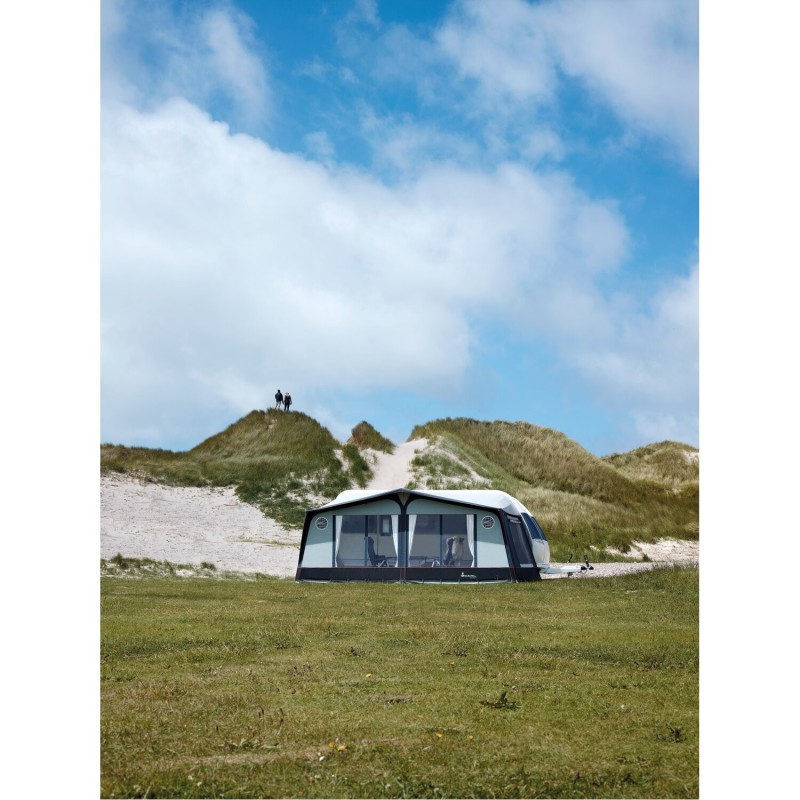 auvent capri north 250 armature fibre de verre taille 850 - isabella 399655