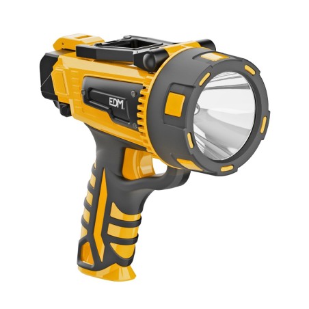 Lampe torche à main LED 1000 lumens rechargeable - EDM 373246