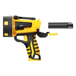 Lampe torche à main LED 1000 lumens rechargeable - EDM 373246