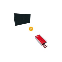 pack panneau solaire ibc + régulateur mppt bluetooth panneau 130w régulateur 15a - eza