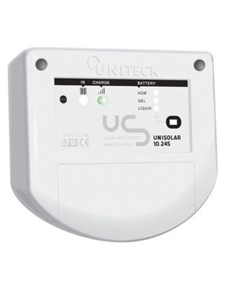 Régulateur De Charge Solaire Pwm - 12/24v - 10a - UNISOLAR 10.24S - UNITECK - UNITECK - 3760233350958