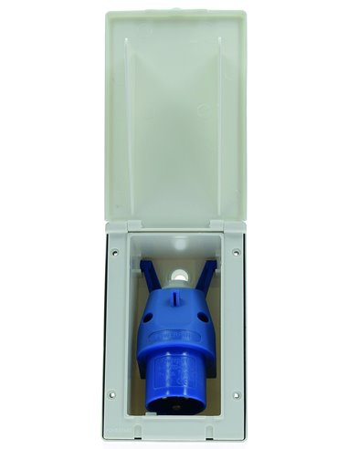 Socle Mâle Encastrable À Fiche Orientable Socle Encastrable Cee17 Blanc - Générique - 8715133029928