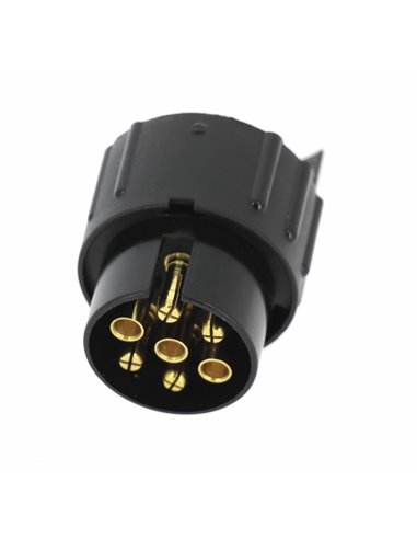 Adaptateur 7 Plots Mâle / 13 Plots Femelle - Générique - 3700628237365