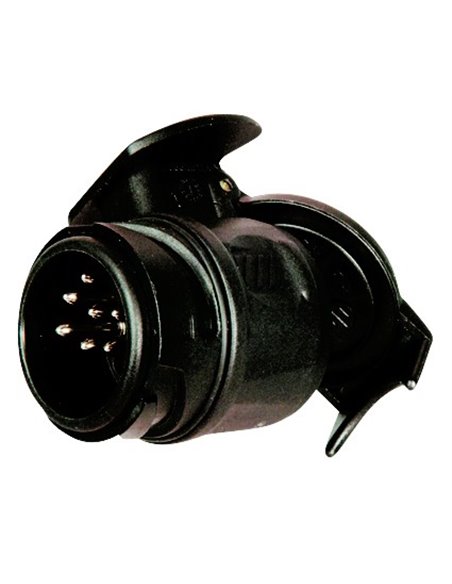 Adaptateur 13 Plots Mâle / 7 Plots Femelle - Générique - 3700628237358