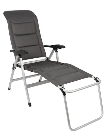Repose-jambes pour fauteuil Mesh gris (Confort Maxi) - MIDLAND - MIDLAND - 3700628246145