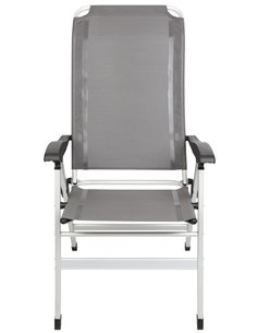 Fauteuil aluminium Confort Maxi Gris anthracite - MIDLAND par MIDLAND - MIDLAND - 3700628245988