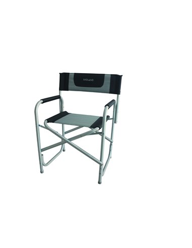 Fauteuil Director Noir/Gris - MIDLAND  - MIDLAND - 3700628245940
