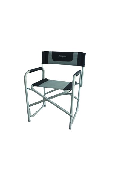 Fauteuil Director Noir/Gris - MIDLAND  - MIDLAND - 3700628245940