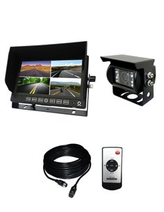 kit camera recul  - 10/32v - 1 cam - monit. 7'' / 4 entrees - affich. Partage - Générique - 3262897517703