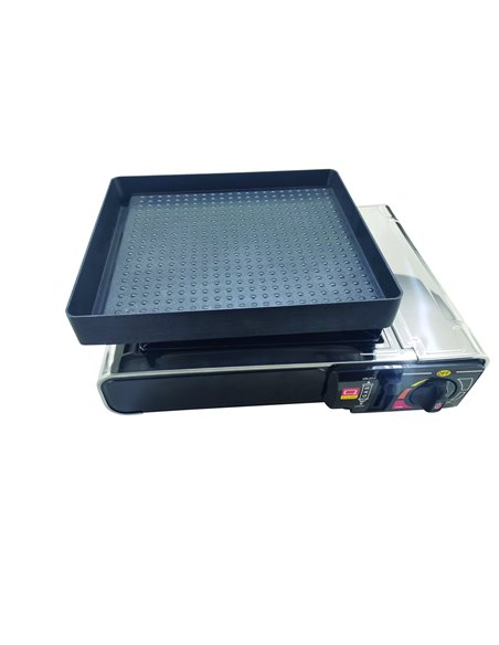 Grill pour réchaud à gaz portable 1 feu - INCASA  - Générique - 3700628255338