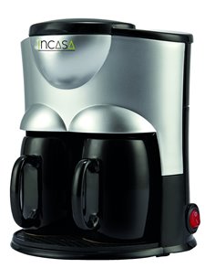 Cafetiére électrique 12 Volts Modèle 2 tasses - INCASA - Générique - 3700628228592