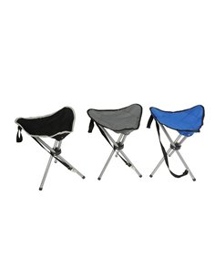Tabouret De Camping Pliant 31x31x50cm Couleurs Assorties. Redcliffs  - Générique - 8719987822056