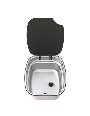 Evier couvercle Argent Bowl Version Inox - Thetford - Thetford - 5060252081061