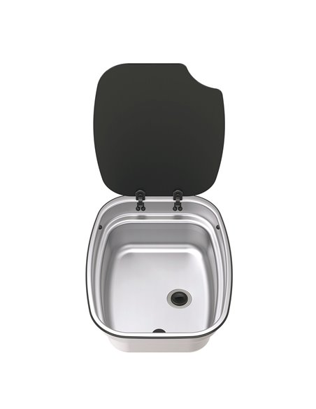 Evier couvercle Argent Bowl Version Inox - Thetford - Thetford - 5060252081061