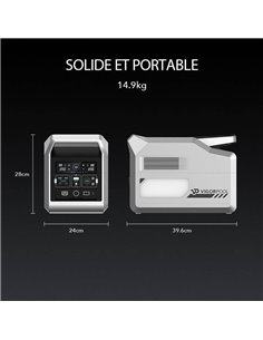 Centrale électrique portative Captain 1200 - VigorPool - VIGORPOOL - 6975263430113