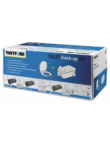 Kit rechange pour C2-C3-C4 version gauche - avec cassette roulette - Thetford - Thetford - 8710315028546